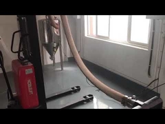 Video van de werking van een poederluchtgedreven dubbelmembraanpomp